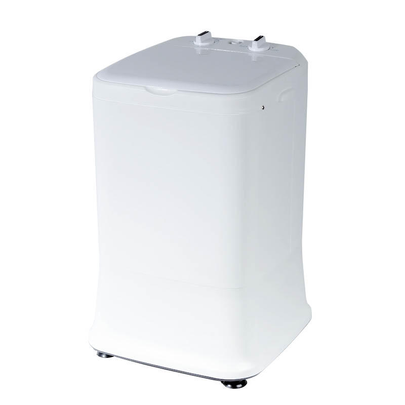 2.5kg compact portable washing machine, quiet operation, big inner SS tub, perfect spin speed