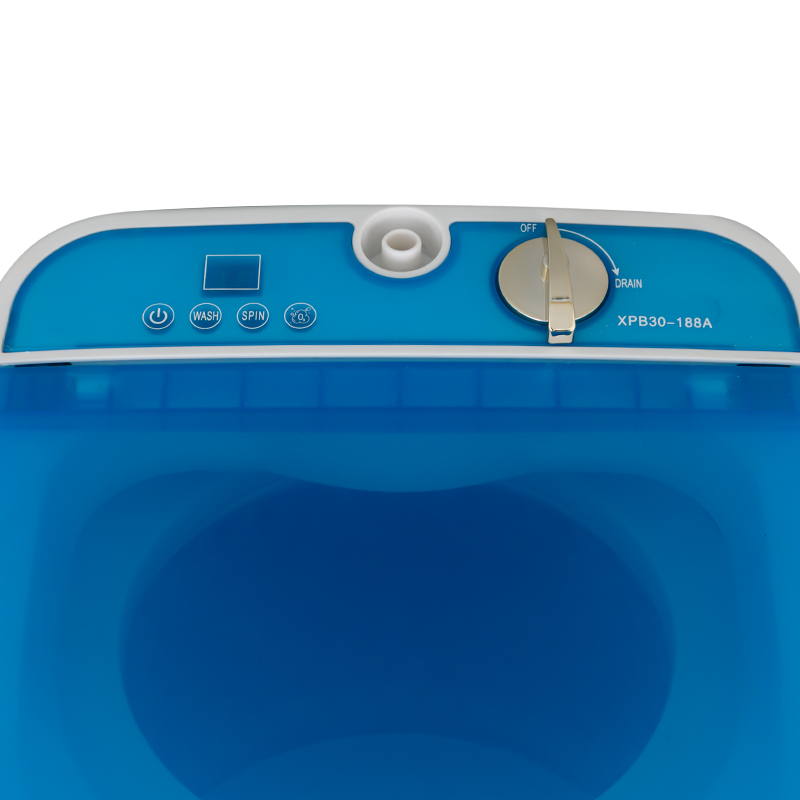 3kg portable washing machine, compact size, quiet operation big spin capacity with perfect spin dryer function