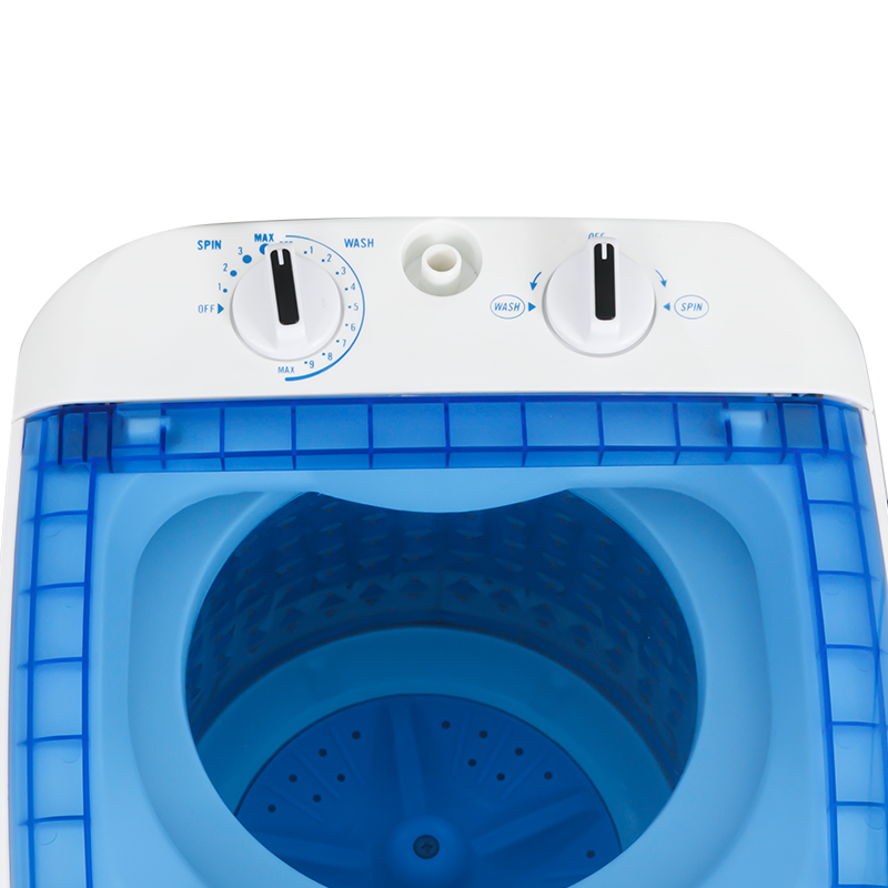 3kg compact washing machine, portable, quiet operation with perfect spin dryer function